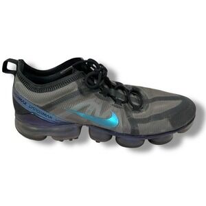 Nike Air VaporMax 2019 Throwback Future Men's 8.5 Running Shoes Black AR6631-001